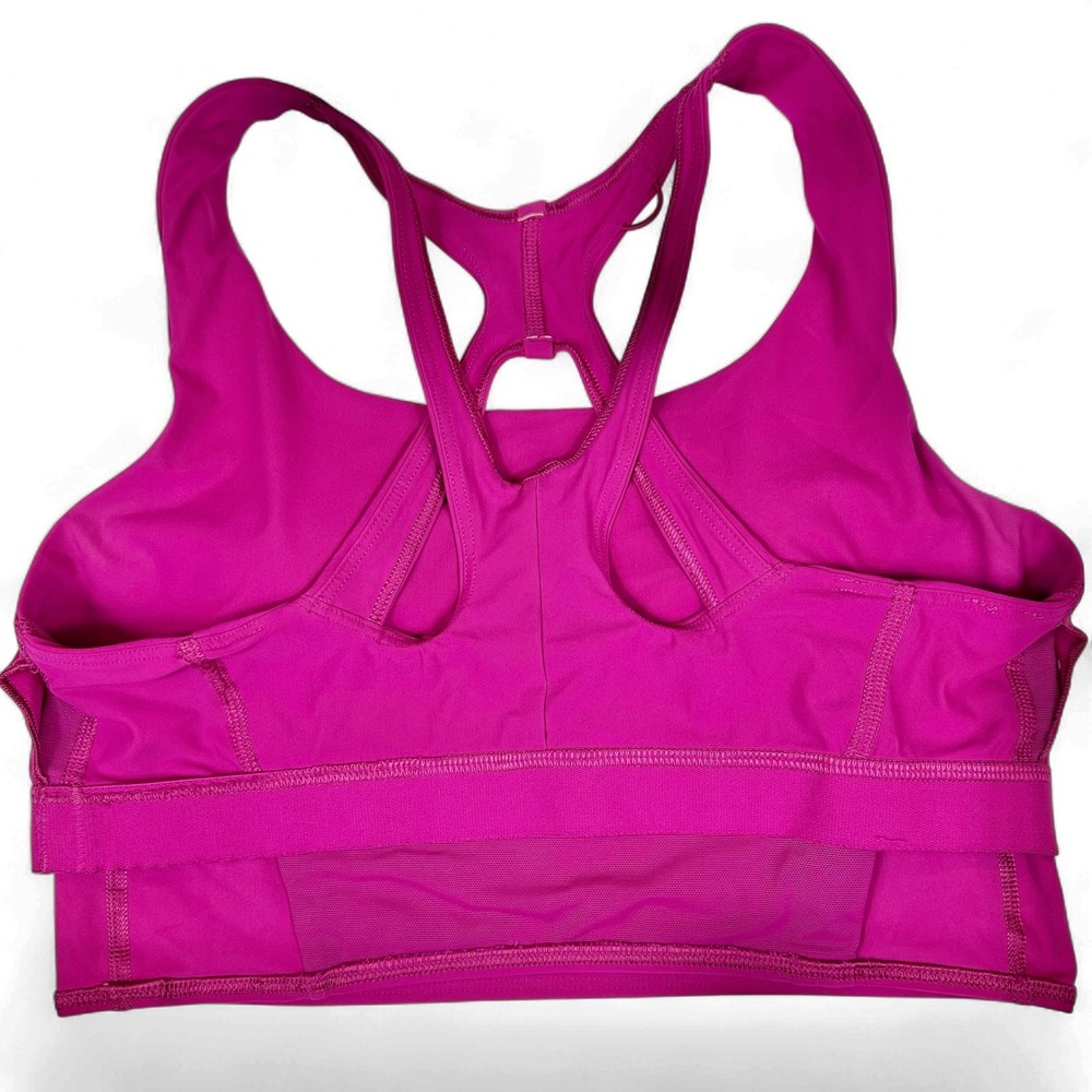 Lululemon Stash It All Bra Ripened Raspberry Pink Strappy Racerback Size 10 - Picture 4 of 8